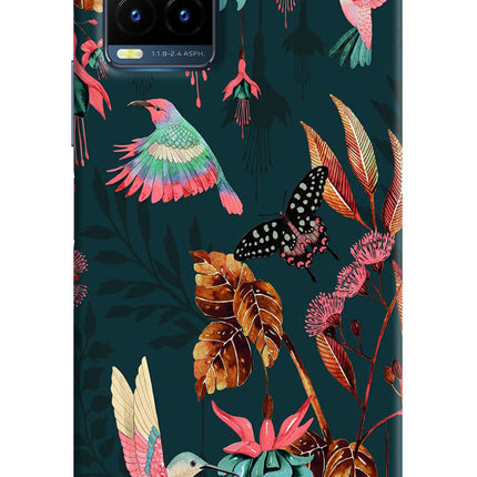 Birds Vivo Y21T Hard Case Back Cover by Casekaro