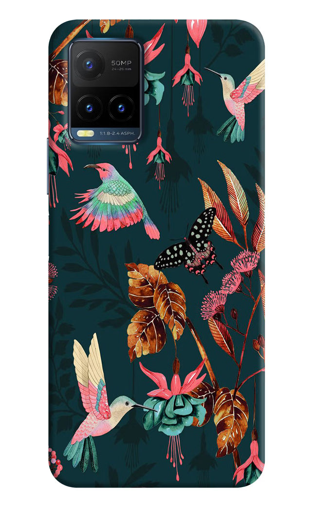Birds Vivo Y21T Hard Case Back Cover by Casekaro
