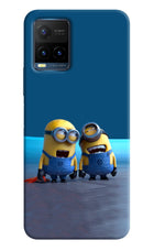 Minion Laughing Vivo Y21T Hard Case Back Cover by Casekaro