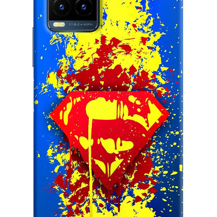 Superman logo Vivo Y21T Hard Case Back Cover by Casekaro