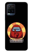 Among Us Shhh! Vivo Y21T Hard Case Back Cover by Casekaro