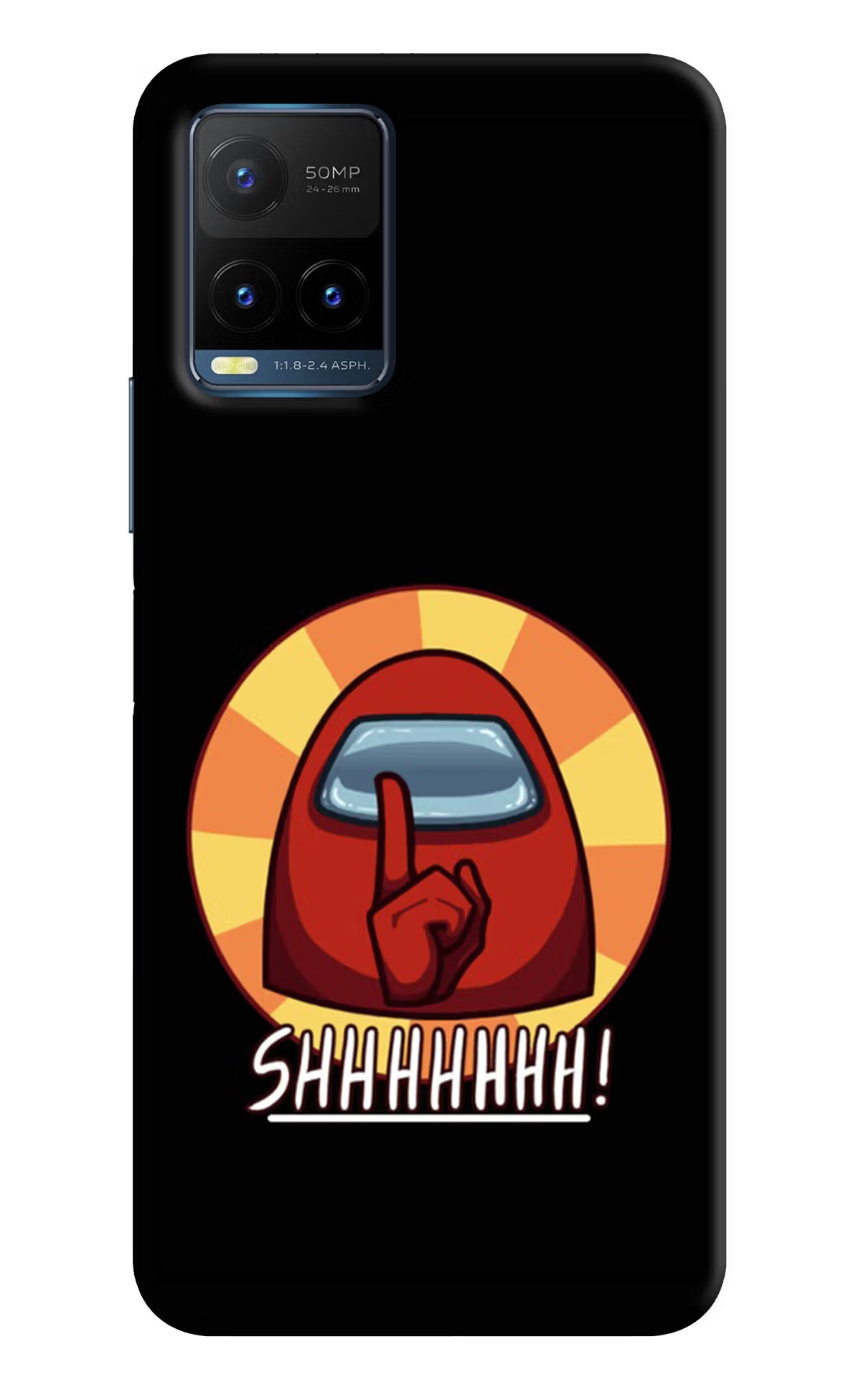 Among Us Shhh! Vivo Y21T Back Cover