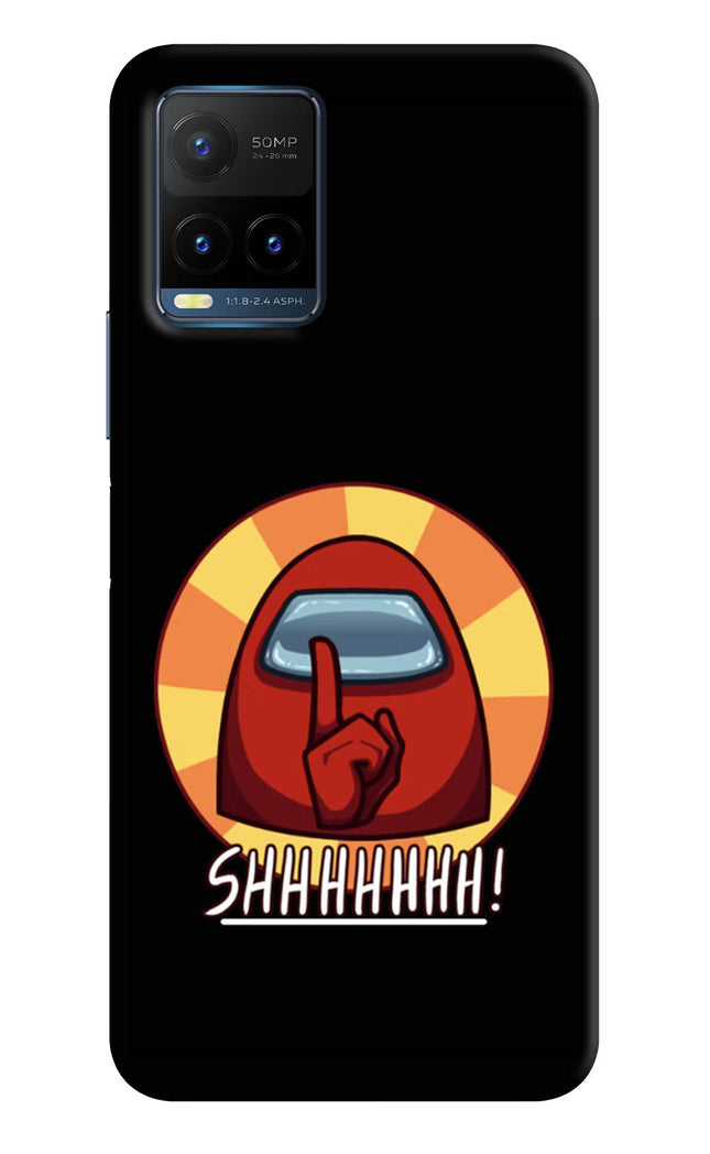 Among Us Shhh! Vivo Y21T Hard Case Back Cover by Casekaro
