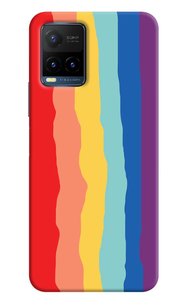 Rainbow Vivo Y21T Hard Case Back Cover by Casekaro