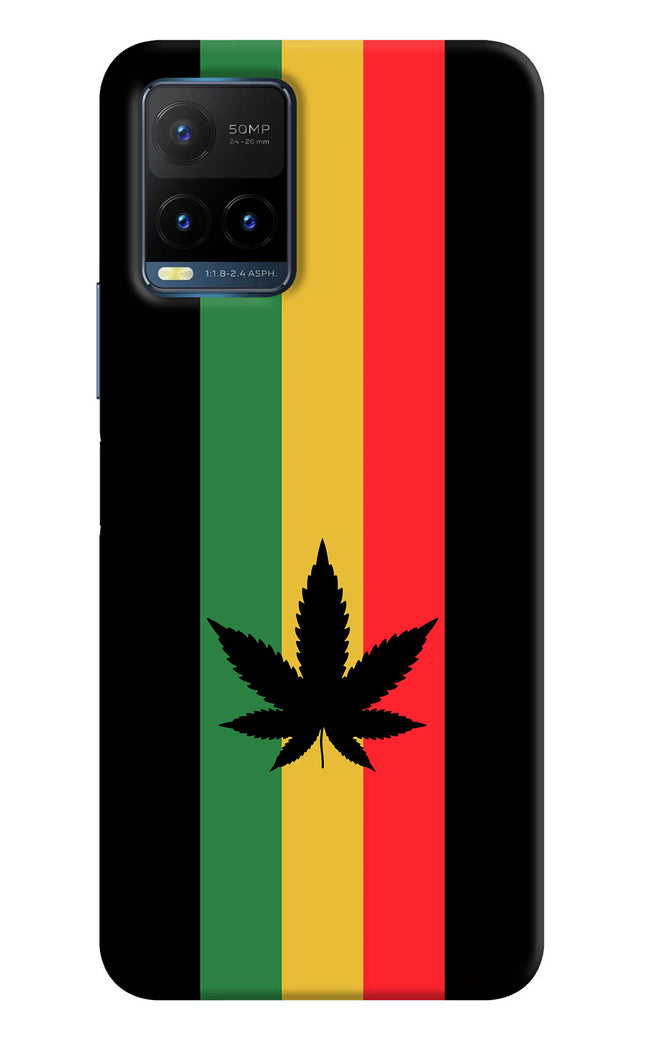 Weed Flag Vivo Y21T Hard Case Back Cover by Casekaro