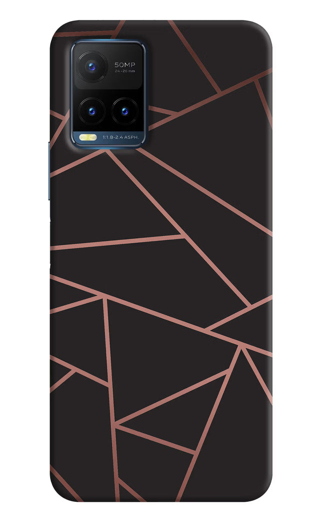 Geometric Pattern Vivo Y21T Hard Case Back Cover by Casekaro