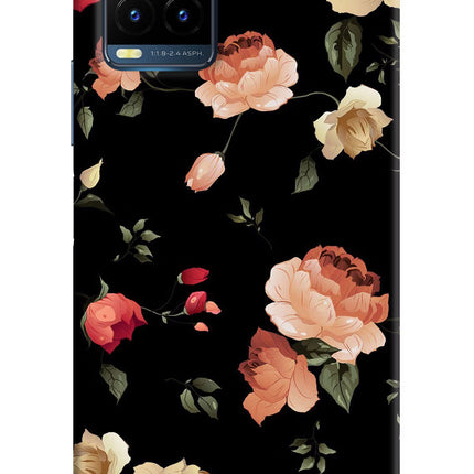 Flowers Vivo Y21T Hard Case Back Cover by Casekaro
