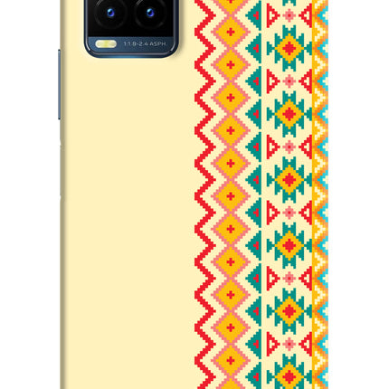 Ethnic Seamless Vivo Y21T Hard Case Back Cover by Casekaro
