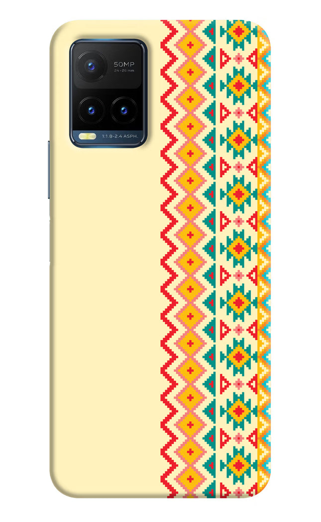 Ethnic Seamless Vivo Y21T Hard Case Back Cover by Casekaro