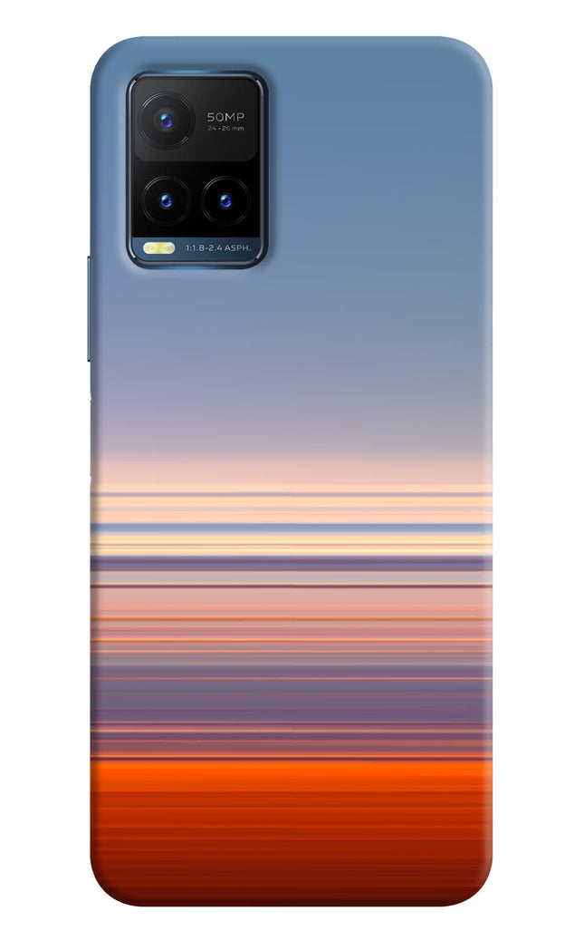 Morning Colors Vivo Y21T Hard Case Back Cover by Casekaro