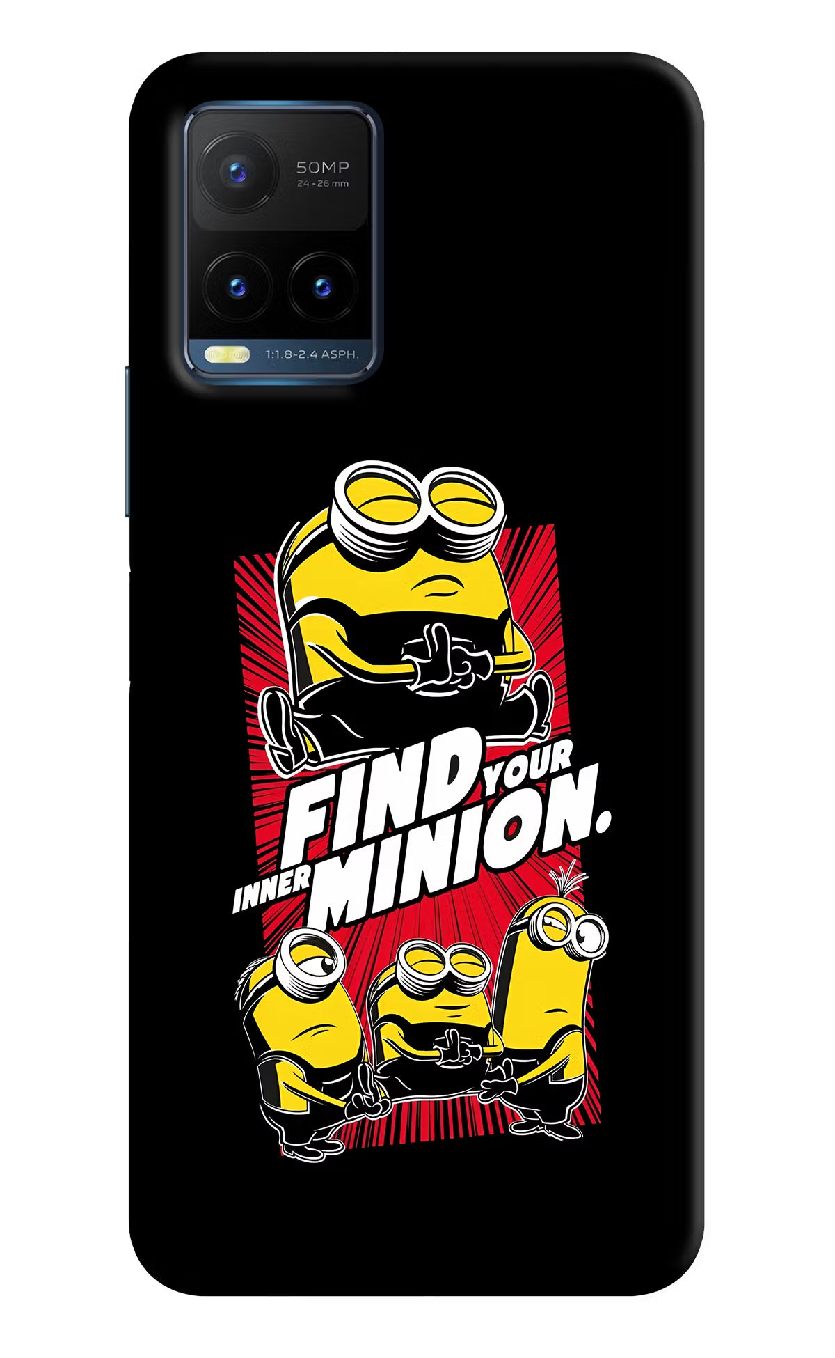 Find your inner Minion Vivo Y21T Back Cover