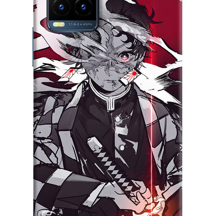 Demon Slayer Vivo Y21T Hard Case Back Cover by Casekaro