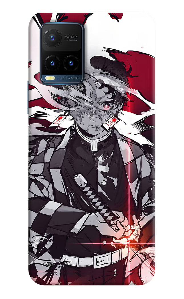 Demon Slayer Vivo Y21T Hard Case Back Cover by Casekaro