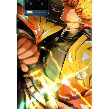 Demon Slayer Vivo Y21T Hard Case Back Cover by Casekaro