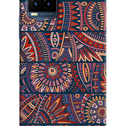 African Culture Design Vivo Y21T Hard Case Back Cover by Casekaro