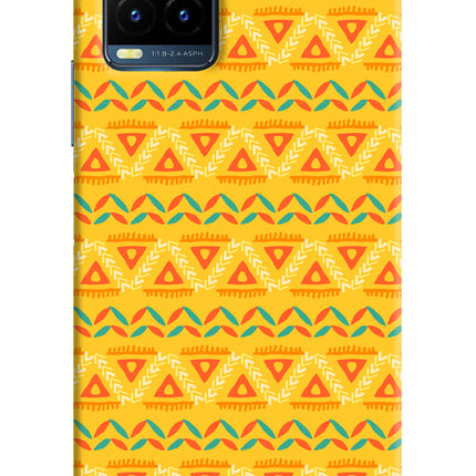 Tribal Pattern Vivo Y21T Hard Case Back Cover by Casekaro