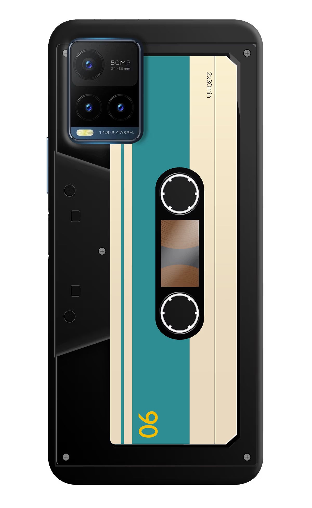 Cassette Vivo Y21T Back Cover