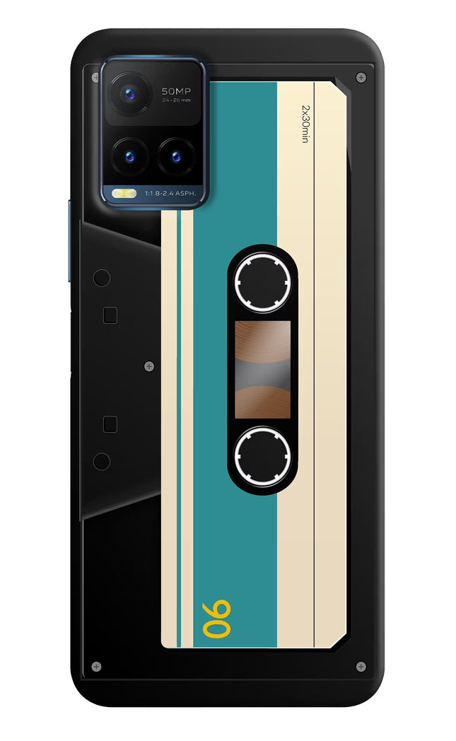 Cassette Vivo Y21T Hard Case Back Cover by Casekaro