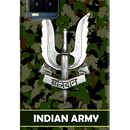 Balidan Indian Logo Vivo Y21T Hard Case Back Cover by Casekaro