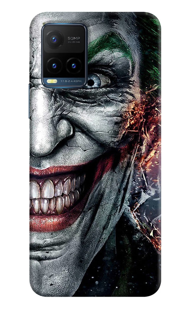 Joker Cam Vivo Y21T Hard Case Back Cover by Casekaro