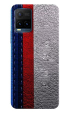 BMW Stripes Vivo Y21T Hard Case Back Cover by Casekaro