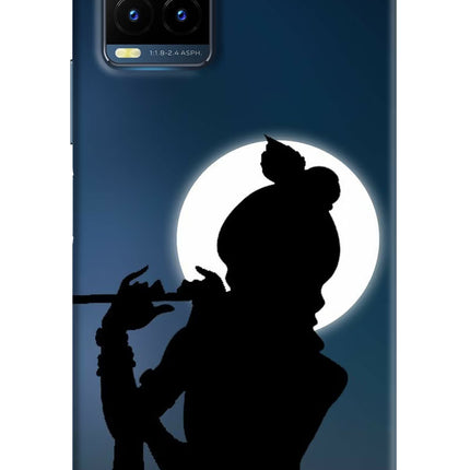 Shri Krishna Silhouette Vivo Y21T Hard Case Back Cover by Casekaro