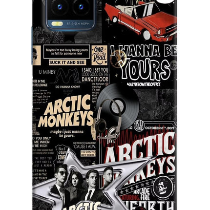 Arctic Monkeys Vivo Y21T Hard Case Back Cover by Casekaro