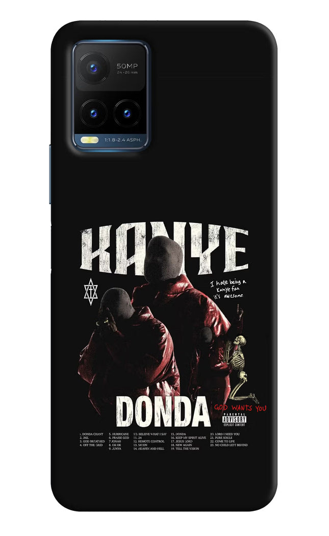 Donda Kanye West Vivo Y21T Hard Case Back Cover by Casekaro