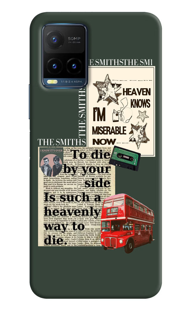 The Smiths Vivo Y21T Hard Case Back Cover by Casekaro