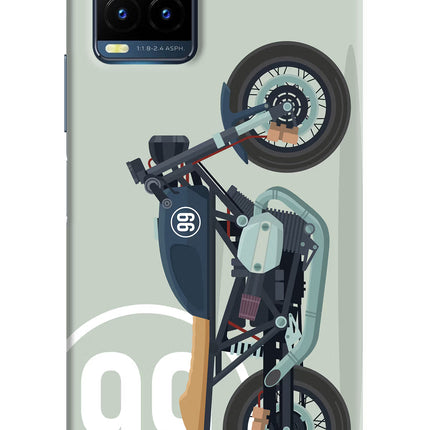 Classic Cafe Racer 99 Vivo Y21T Hard Case Back Cover by Casekaro