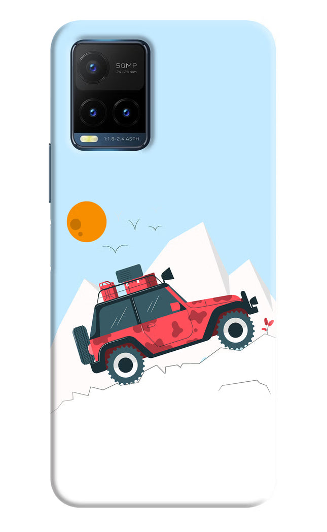 Mountain Trail Beast Vivo Y21T Hard Case Back Cover by Casekaro