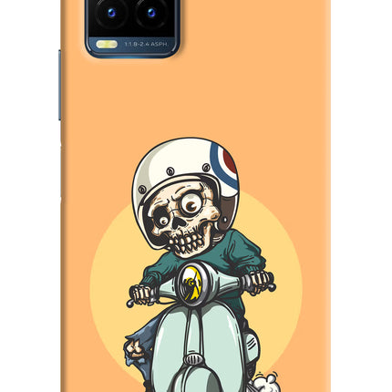 Undead Biker Vivo Y21T Hard Case Back Cover by Casekaro