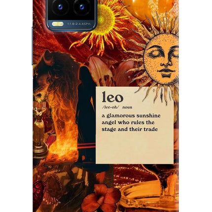 Leo Zodiac Vivo Y21T Hard Case Back Cover by Casekaro