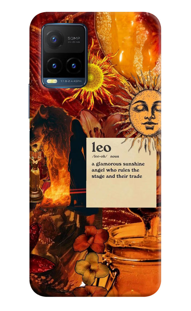 Leo Zodiac Vivo Y21T Hard Case Back Cover by Casekaro