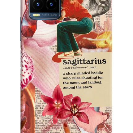 Sagittarius Zodiac Vivo Y21T Hard Case Back Cover by Casekaro