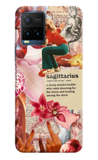 Sagittarius Zodiac Vivo Y21T Hard Case Back Cover by Casekaro