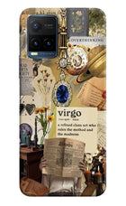 Virgo Zodiac Vivo Y21T Hard Case Back Cover by Casekaro