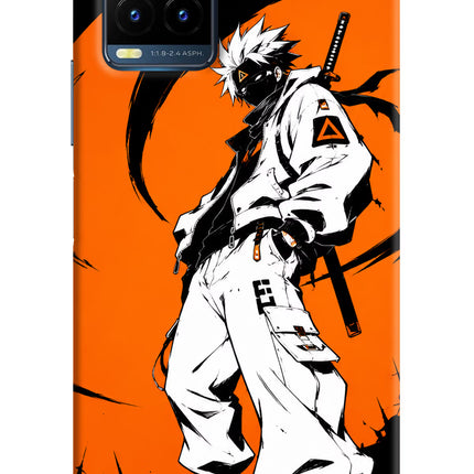 Street Samurai Vivo Y21T Hard Case Back Cover by Casekaro