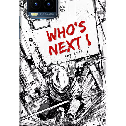 Who's Next Vivo Y21T Hard Case Back Cover by Casekaro