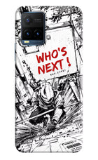 Who's Next Vivo Y21T Hard Case Back Cover by Casekaro