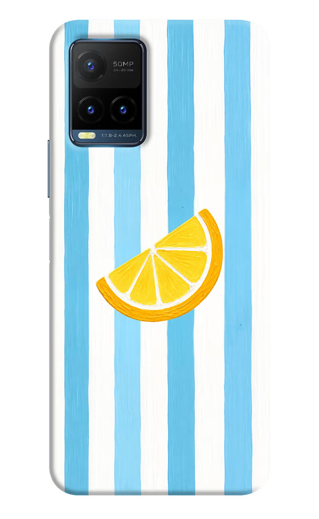 Summer Lemon Vivo Y21T Hard Case Back Cover by Casekaro
