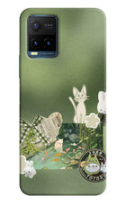 Aesthetic anime Vivo Y21T Hard Case Back Cover by Casekaro