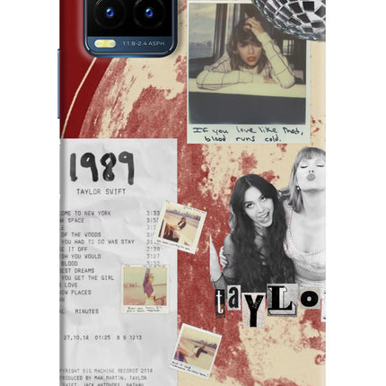 Taylor Swift Vivo Y21T Hard Case Back Cover by Casekaro