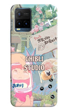 Studio Ghibli Vivo Y21T Hard Case Back Cover by Casekaro