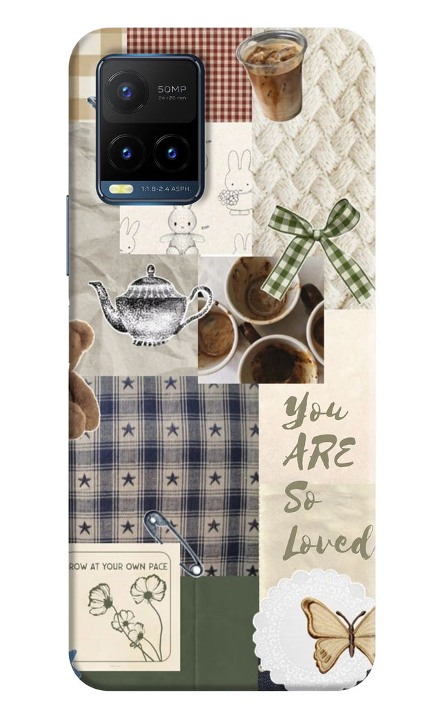 Cookie Vivo Y21T Hard Case Back Cover by Casekaro