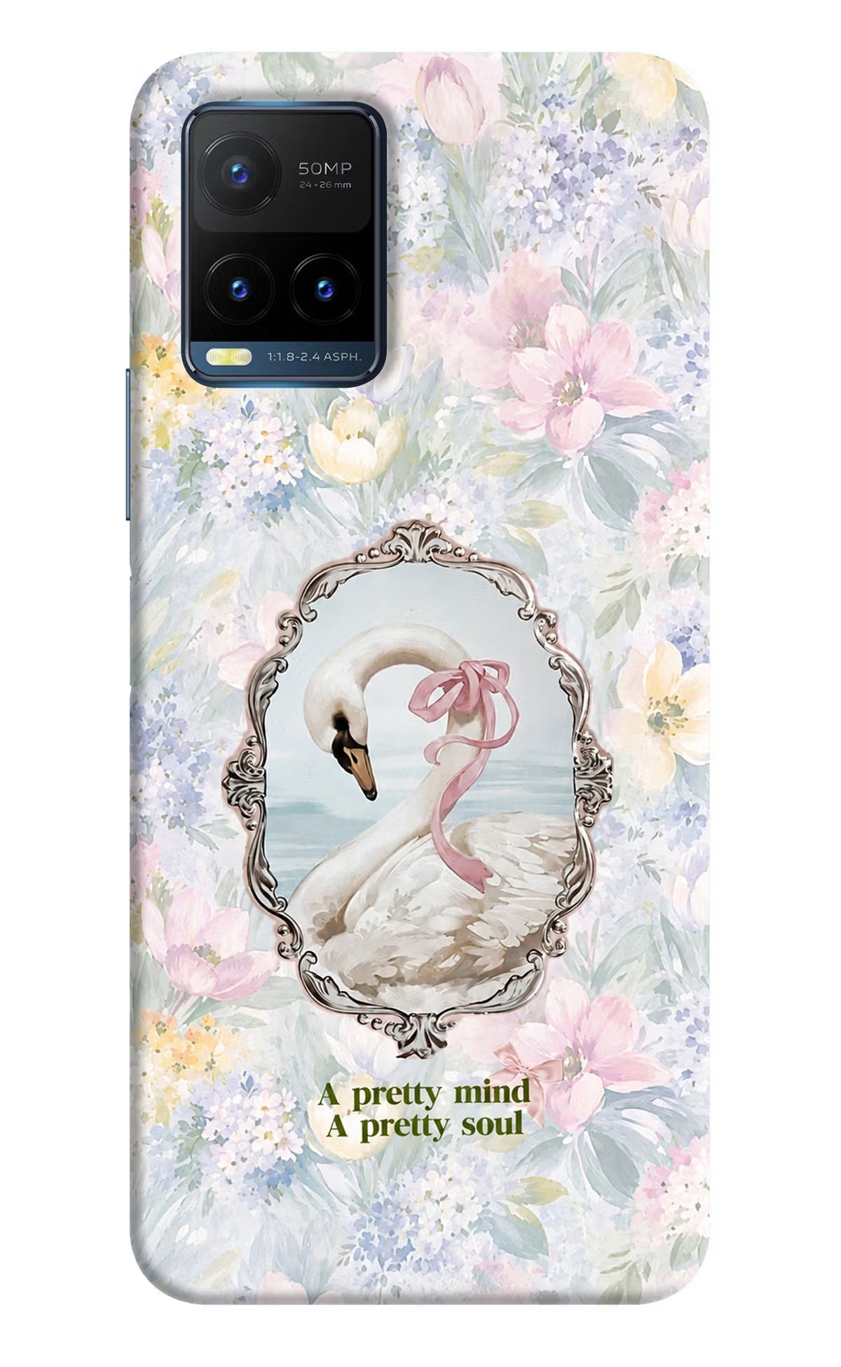 Pretty Mind Pretty Soul Vivo Y21T Back Cover