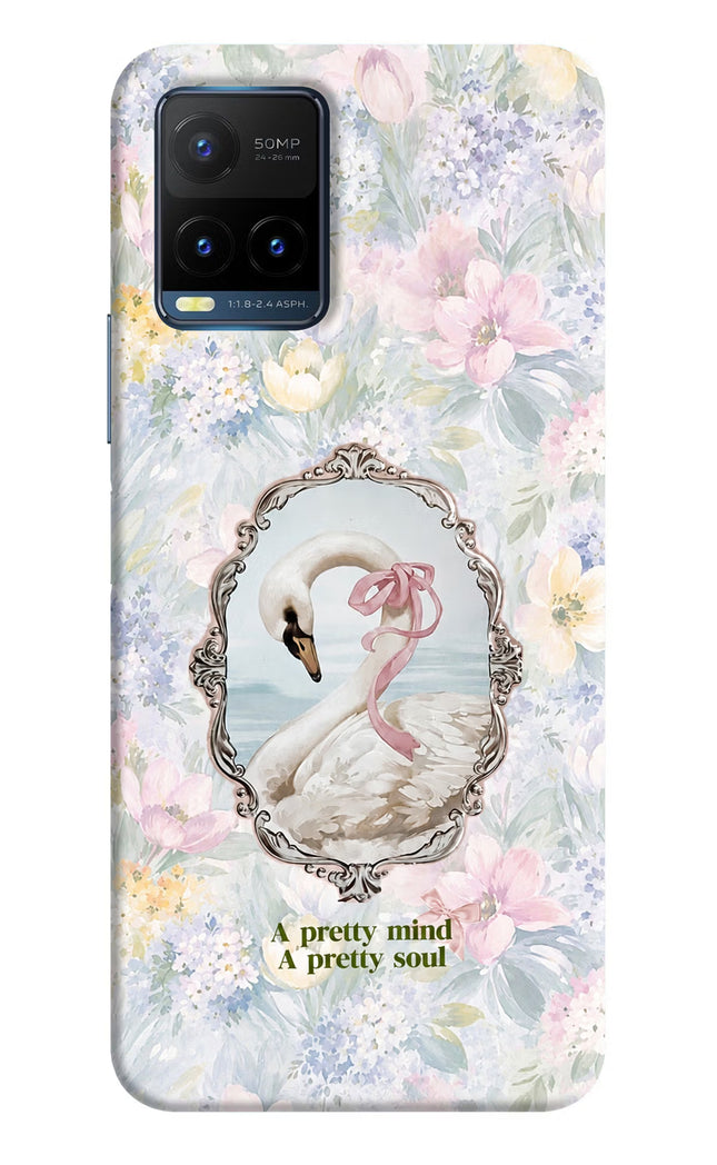Pretty Mind Pretty Soul Vivo Y21T Hard Case Back Cover by Casekaro