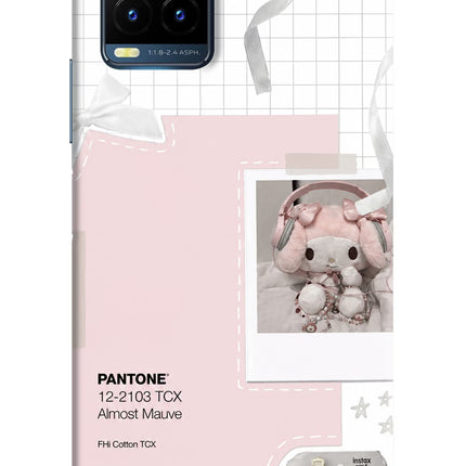 Pantone Asthetic Vivo Y21T Hard Case Back Cover by Casekaro