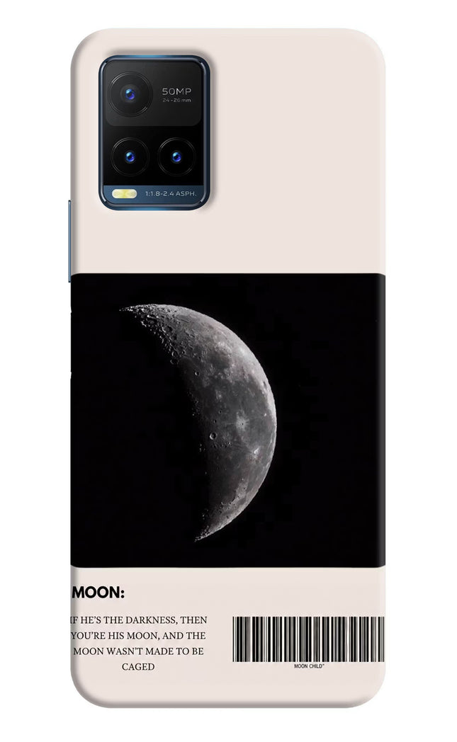Moon Phase Vivo Y21T Hard Case Back Cover by Casekaro