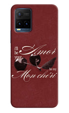 Velvet Cherry Vivo Y21T Hard Case Back Cover by Casekaro